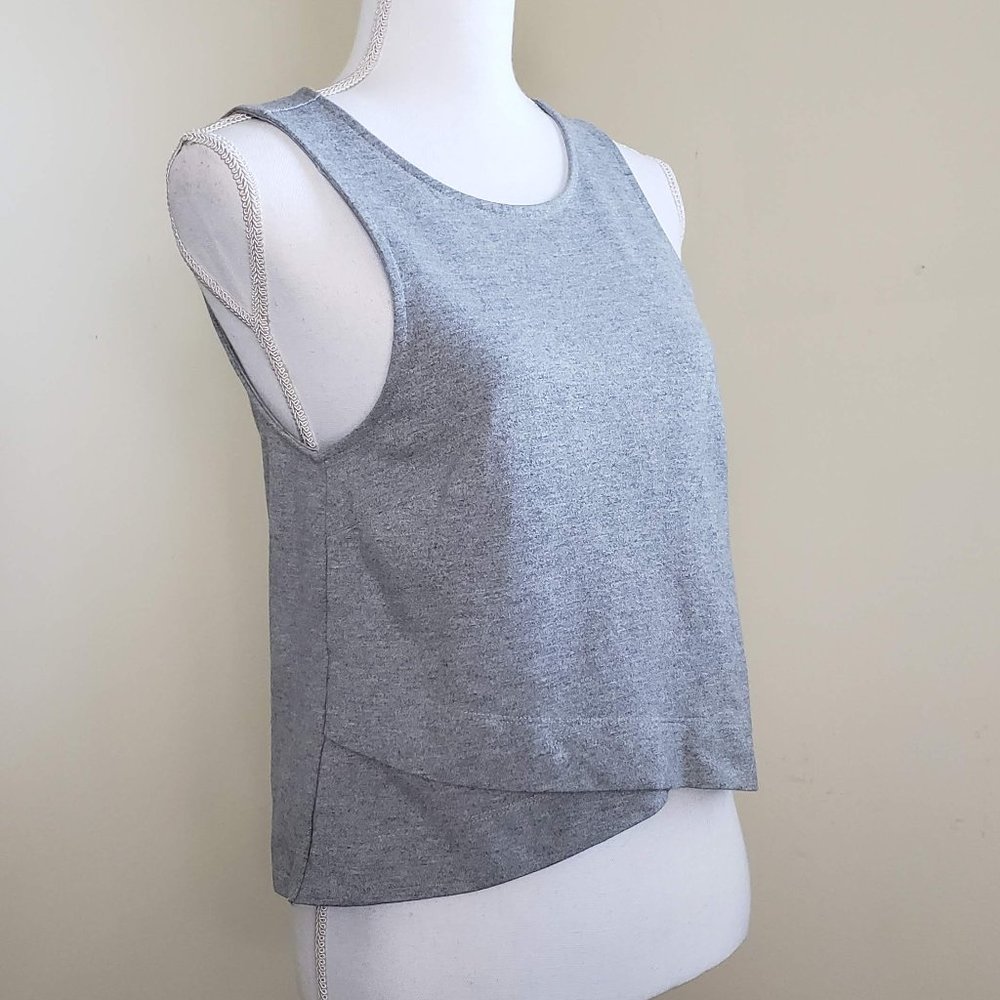 Banana Republic Sleeveless Layered Hem Tank Top XS - Picture 12 of 12